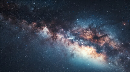 Explosive patterns of light bursting below the Milky Way