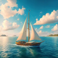 Sailing through tropical waters