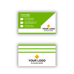 Modern set of business cards vector design 2024