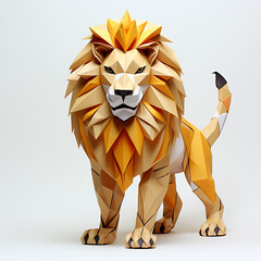 lion in the form of a lion