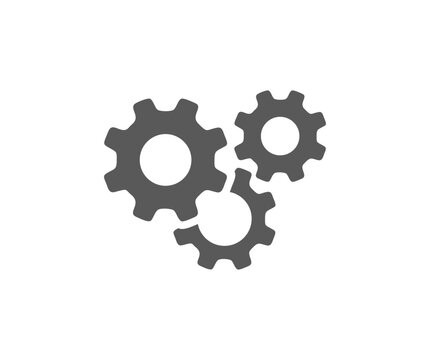 Cogwheel group. Set of gears. Setting gears icon. Settings. Cogs symbol. Gear wheel mechanism vector design and illustration.
