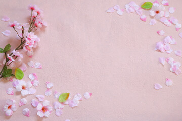 桜の背景素材　春イメージ