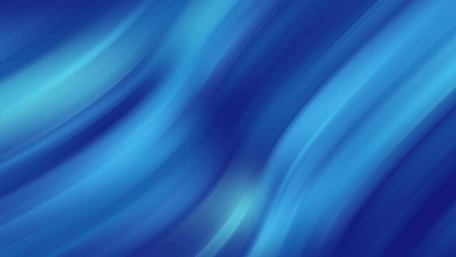 abstract blue gradient 4k animation, soft stripes motion background design element