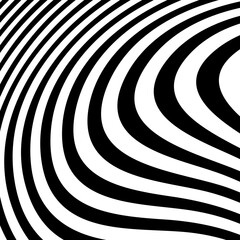 black and white spiral