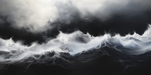 Abstract Monochromatic Ocean Background