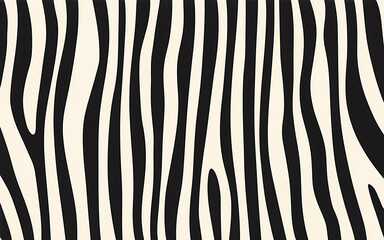Fototapeta na wymiar a trendy zebra skin pattern background, featuring bold black and white stripes arranged in a seamless and stylish manner, generative ai