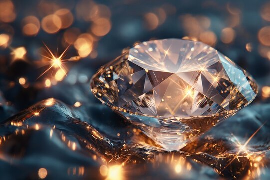 An elegant and radiant premium diamond.
generative ai