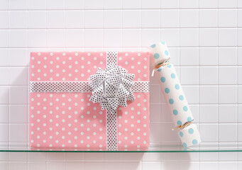 Birthday surprise. Great mood and beautifully packaged gifts.