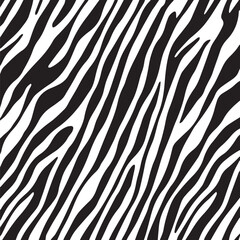 Zebra fabric print for clothing with wild safari theme, seamless zebra print , animal pattern background. 