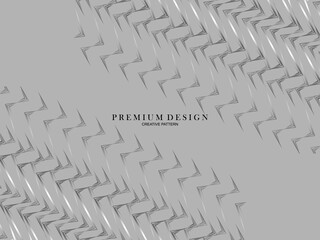 Gray lines pattern premium background. Minimalist design. Modern cover design templates, business brochure layouts, wallpapers, etc.
