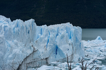 Fototapeta na wymiar Glacier, Iceberg, Ice, Argentina, Patagonia