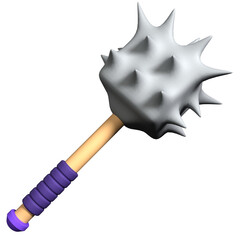 Mace 3D Illustration