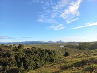 Fototapeta premium landscape with mountains
