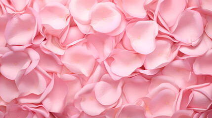 Rose flower illustration, floral banner with roses and bokeh glow