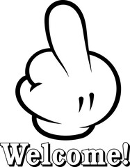 Middle Finger Hand SVG  Humor Funny prints