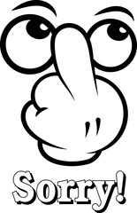 Obraz premium Middle Finger Hand SVG Humor Funny prints