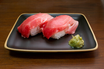 鮨　握り寿司　鮪　まぐろ　マグロ　俯瞰