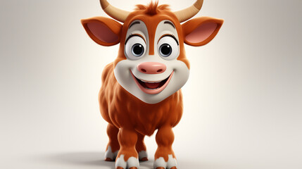 3d cow photo