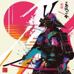 Japanese Samurai Warrior