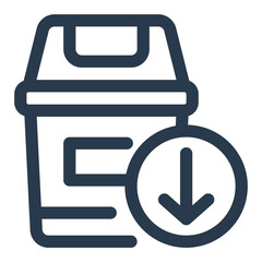 Reduce Vector Icon Illustration for Earth Day