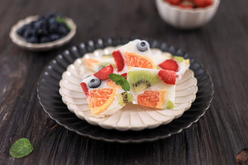 Homemade Frozen Yogurt Bark