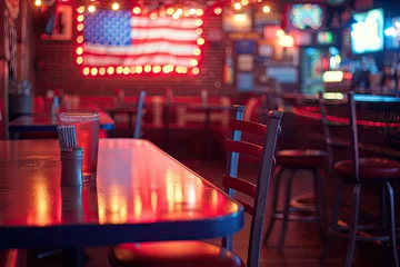 Gordijnen American bar © KirKam