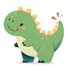 Fototapeta premium cute baby dinosaur