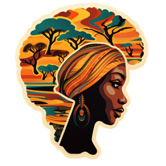 Embrace the spirit of Africa's rich heritage with our captivating sticker collection: from tribal masks to vibrant butterflies, each design celebrates the beauty and diversity of the continent