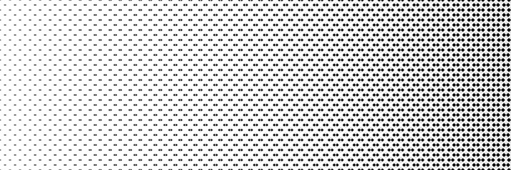 Blended  black and gray squae on white for pattern and background, halftone effect, Easter's day concept. - obrazy, fototapety, plakaty