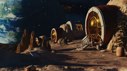 Moon settlers embrace a new era of exploration.