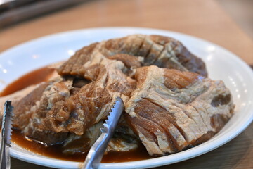 고기 숯불 가스 불 