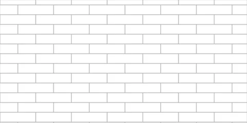 Foto op Canvas White brick wall background. architecture construction stone block brick wallpaper. seamless building cement concrete wall grunge background. © MOHART PARK