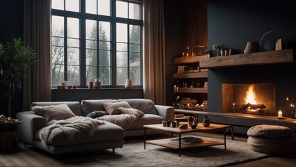 Fototapeta premium Cozy Room Design Ideas