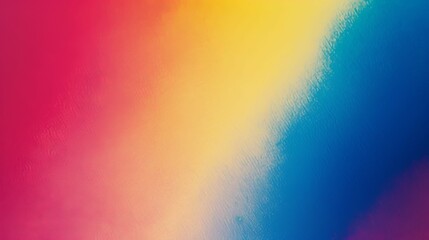 Vivid Wide Diagonal Textured Rainbow Gradient - obrazy, fototapety, plakaty