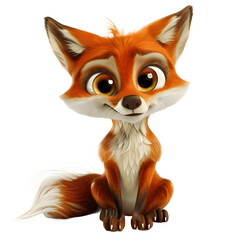 Watch out for the mischievous fox with a sly grin and twinkling eyes.