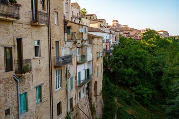 Fototapeta na wymiar Lanciano, historic city in Abruzzo, Italy
