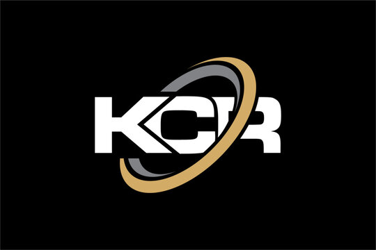 KCR creative letter logo design vector icon illustration