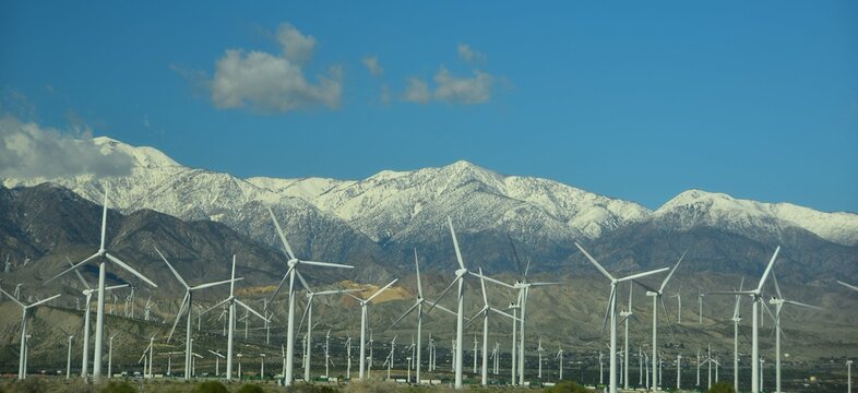 The windmills of Palm Springs