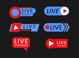 Live Streaming Design, for social media and TV broadcasts