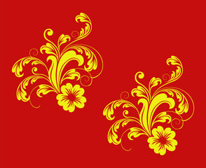 background with flowers