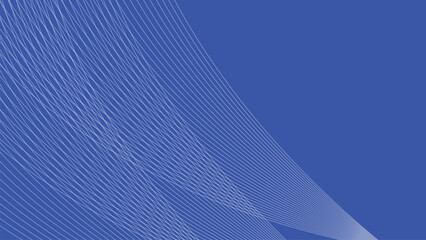 Fototapeta premium Blue gradient background wallpaper with curve line for backdrop or presentation
