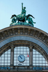 Altes Bahnhofsportal in Luzern