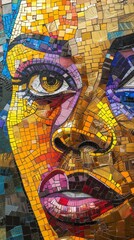 Obraz premium Mesmerizing corporate mosaics piecing together success stories