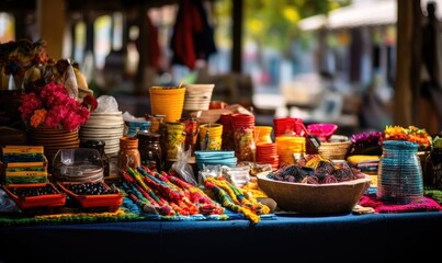 Colorful Assortment on a Table