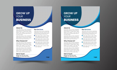 Corporate Flyer Template, Business Flyer.
