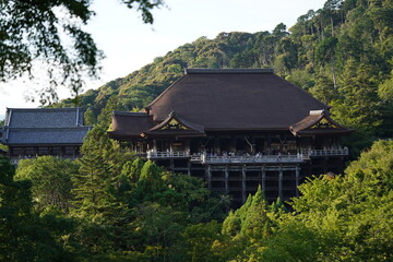 Fototapeta na wymiar 夕方の清水寺