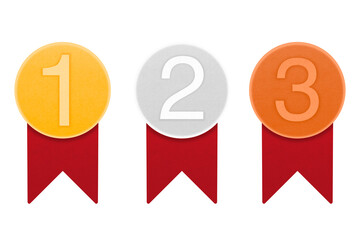 Award Medals illustration Award Medals Set Collection Award Medals With Ribbon Award Winner illustration