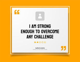 3D bubble testimonial banner, quote, infographic. Social media post template designs for quotes. Empty speech bubbles, quote bubbles and text box. Vector Illustration EPS10.