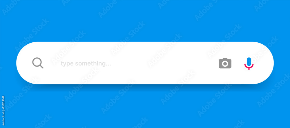 Poster Search Bar with suggestions for UI UX design and web site. Search Address and navigation bar icon. Collection of search form templates for websites. Search engine web browser window template.