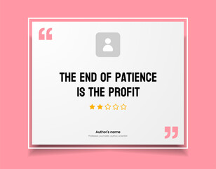 3D bubble testimonial banner, quote, infographic. Social media post template designs for quotes. Empty speech bubbles, quote bubbles and text box. Vector Illustration EPS10.